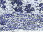 picture of My drawing: Blue and Black Ink